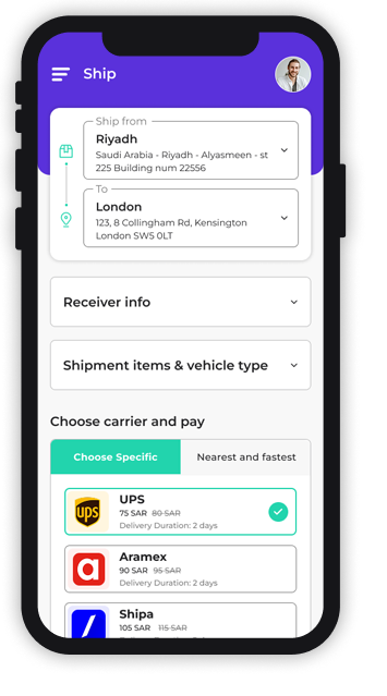 Add shipment detail